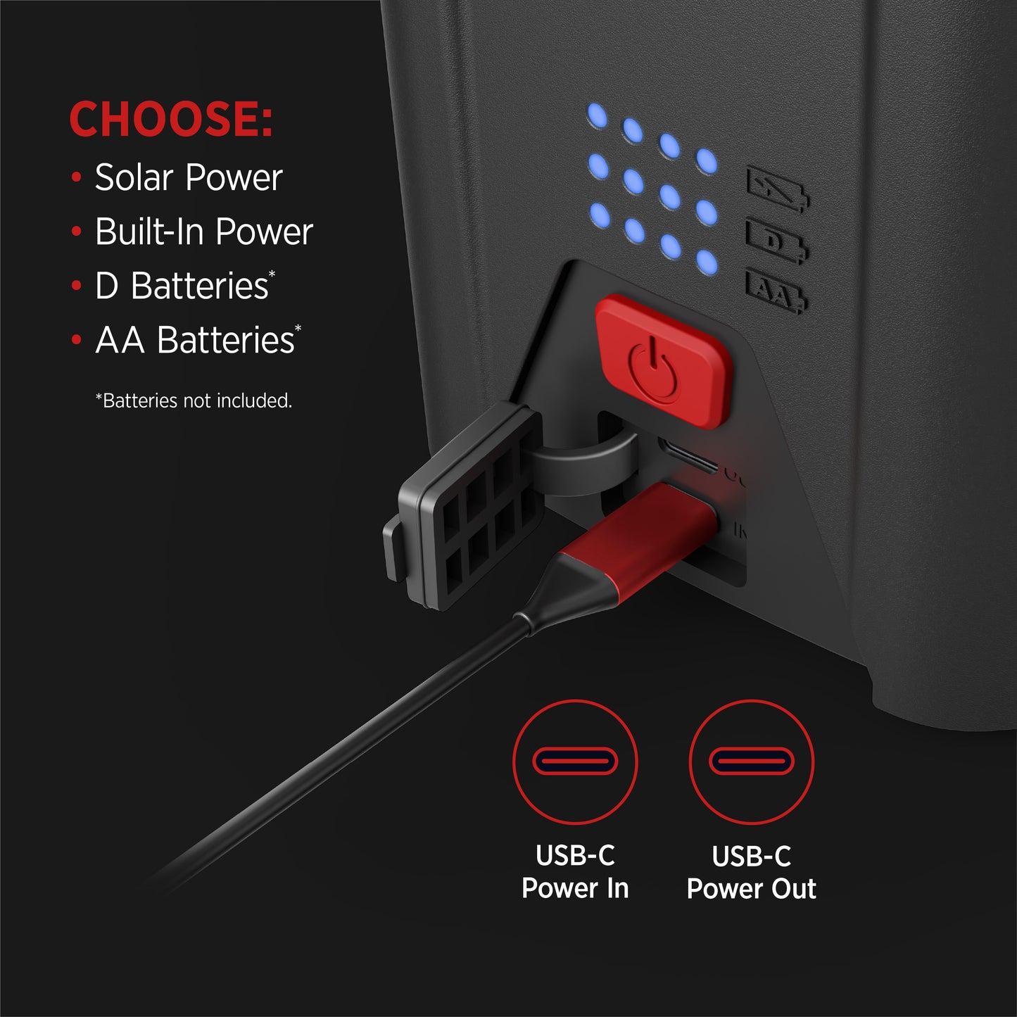 IX1 2800 L Hybrid Solar Lantern