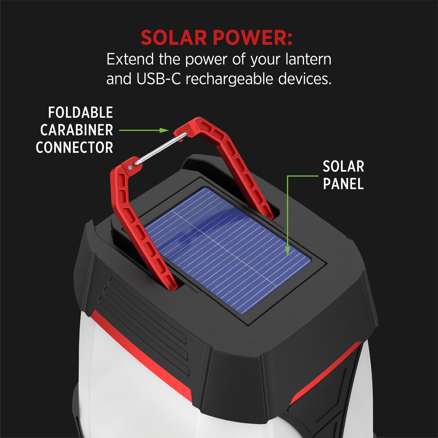 IX1 2800 L Hybrid Solar Lantern
